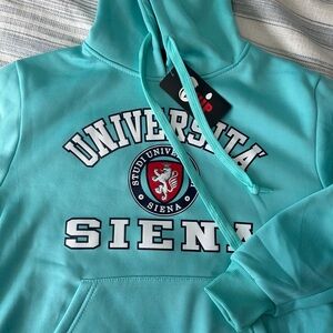 Teal University Siena Hoodie